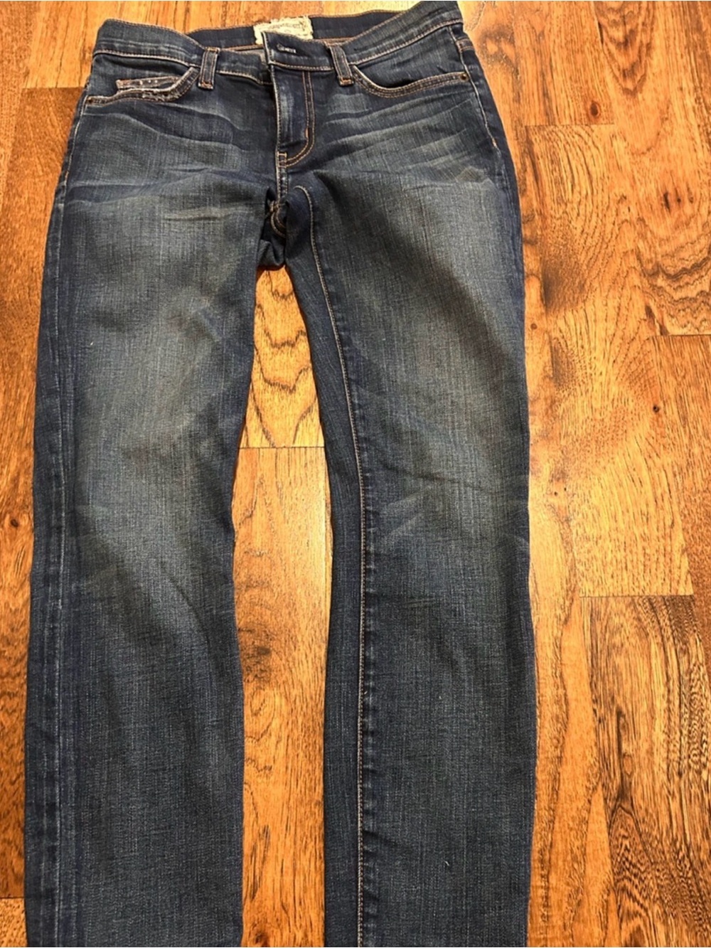 Current/Elliott Women's Dark Blue Skinny Leg Jeans